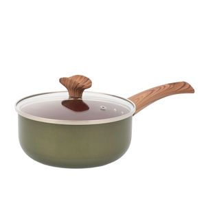 PEROL CUARZO 18 CM + TAPA DE VIDRIO