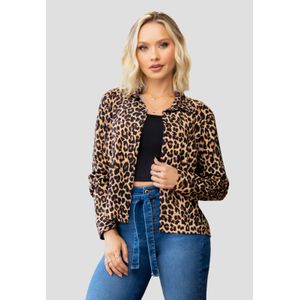 Camisa Mujer Animal-Print Mp 104369