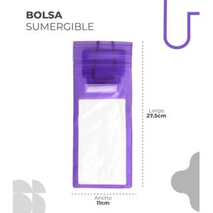 Bolsa de Agua Sumergible Morado