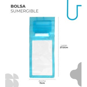 Bolsa de Agua Sumergible Azul