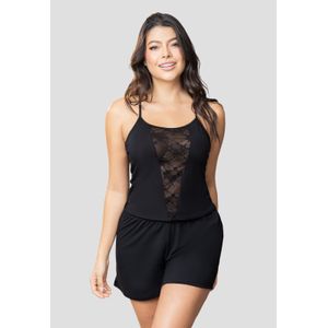 Pijama Mujer Negro Fi 103824