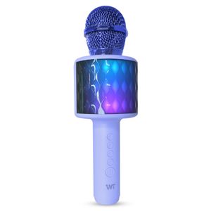 Parlante Microfono Karaoke Color Violeta
