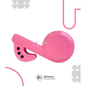 Parlante Nota Musical Bluetooth FT-BT06 Rosado