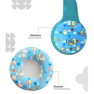 Diadema Inalambrica Bluetooth Con Diseños Color Verde