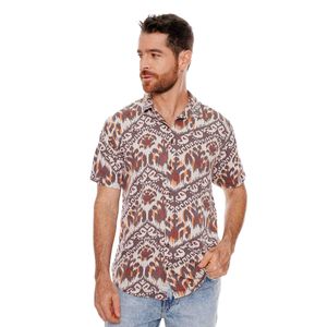Camisa Manga Corta Estampada