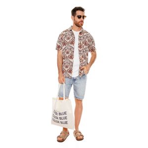 Camisa Manga Corta Estampada