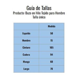 Buzo Para Hombre En Hilo Tejido Vinotinto