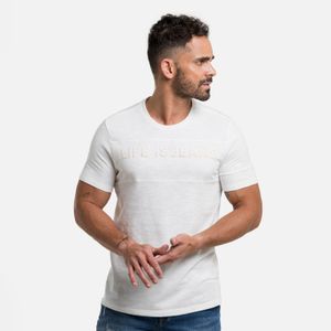 Camiseta Manga Corta Color Blanco Para Hombre
