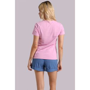 Camiseta Manga Corta Standard Fit Champagne Dream Mujer