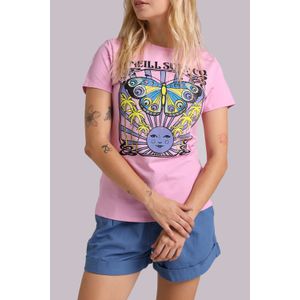 Camiseta Manga Corta Standard Fit Champagne Dream Mujer