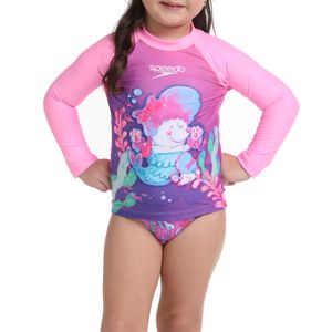 Camiseta Manga Larga Sunshine Mermadoodle Bebe Femenina