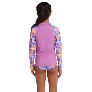 Camiseta Manga Larga Sunshine Psych Checker Junior Femenina