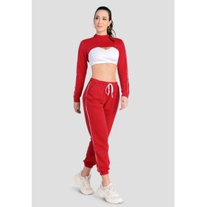Buzo Mujer Rojo Fi 103859