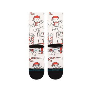 Medias Deportivas Stance Angry Holidayz Blancas