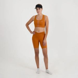 Pantaloneta Ciclismo S/C Safetti Titán 2.0 Mujer Carrot