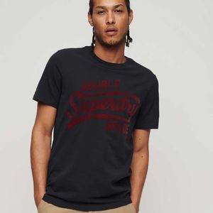Camiseta Manga Corta Para Hombre Athletic Script Graphic Tee Superdry