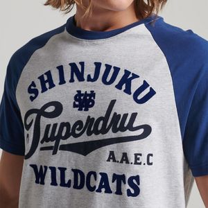 Camiseta Para Hombre Vintage Home Run Raglan Superdry