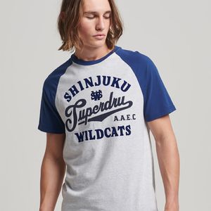 Camiseta Para Hombre Vintage Home Run Raglan Superdry