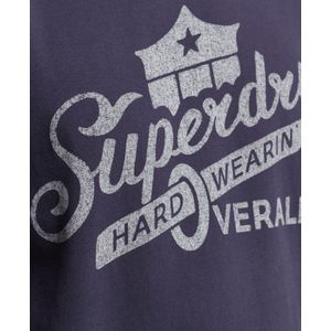 Camiseta Manga Corta Para Hombre Vintage Script Style Ww Superdry 51130