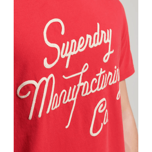 Camiseta Manga Corta Para Hombre Vintage Script Style Ww Superdry 51130