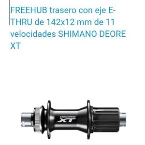 Manzana Trasera Shimano Trasera Deore XT