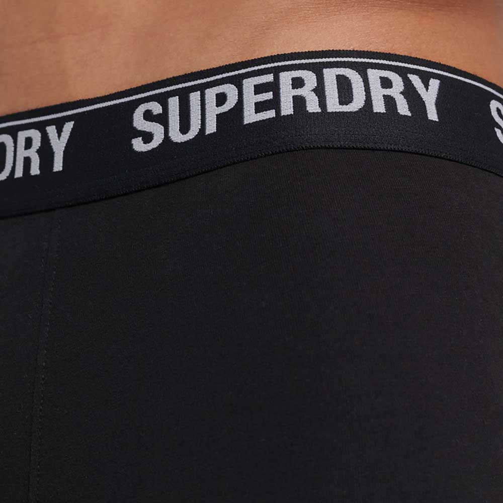 Superdry Hombres Calzoncillo Superdry En Gris Con Abertura