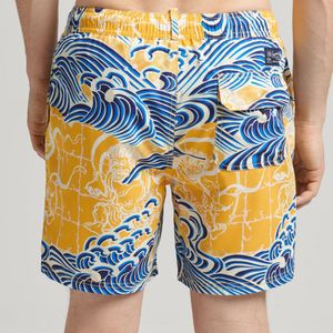 Pantaloneta Corta Para Hombre Vintage Hawaiian Superdry