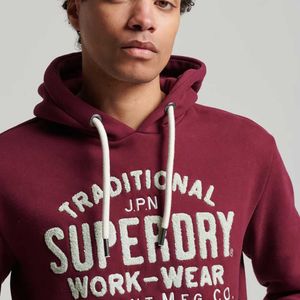 Buzo Cerrado Para Hombre Athletic Script Graphic Superdry