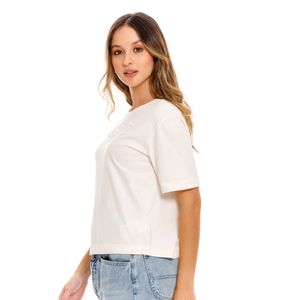 Camiseta Manga Corta Para Mujer Girbaud