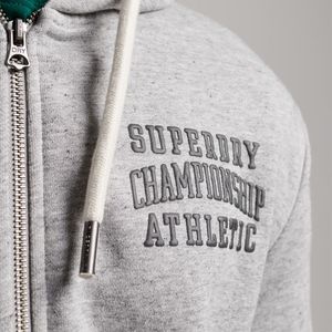 Buzo Abierto Para Hombre Vintage Gym Athletic Ziphood Superdry