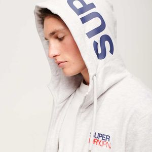 Buzo Abierto Para Hombre Sport Loose Superdry