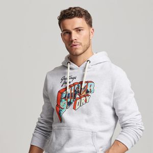 Buzo Cerrado Para Hombre Vintage Travel Sticker Superdry