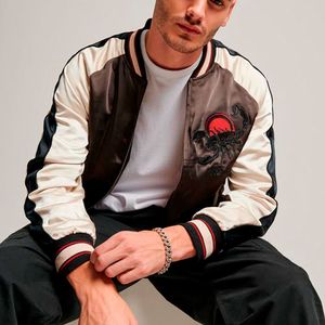 Chaqueta Casual Para Hombre Vintage Suikajan Superdry