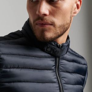 Chaqueta Padded Para Hombre Lightweight Short Puffer Coat Superdry