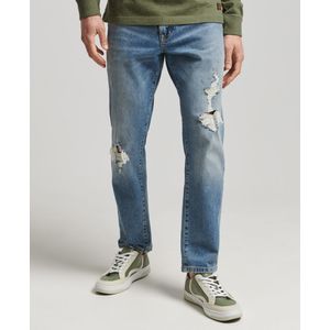 Jean Stretch Para Hombre Tailored Straight Superdry