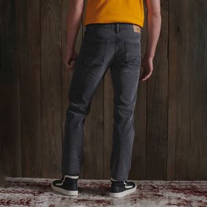 Jean Stretch Para Hombre Tailored Straight Superdry