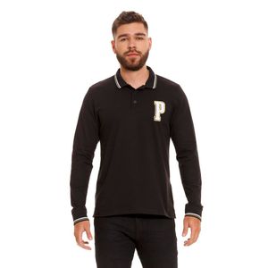 Polo Manga Larga Para Hombre   Pilatos