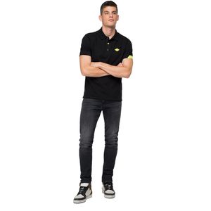 Polo Manga Corta Para Hombre Stretch Piquet Replay