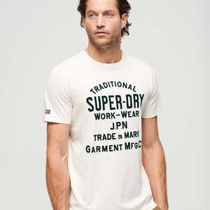 Camiseta Manga Corta Para Hombre Athletic Script Graphic Tee Superdry