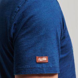Camiseta Para Hombre Vintage Indigo Superdry