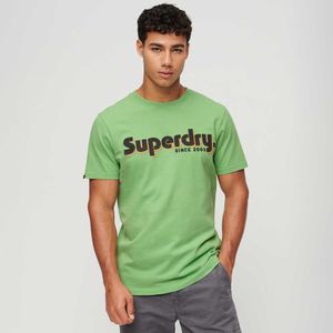 Camiseta Manga Corta Para Hombre Terrain Logo Classic Superdry