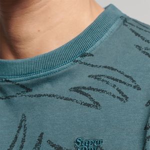 Camiseta Para Hombre Vintage Printed Superdry