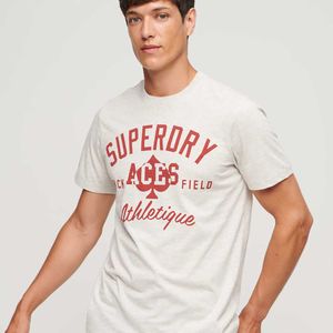 Camiseta Para Hombre Athletic College Graphic Superdry