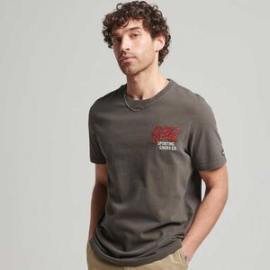Camiseta Para Hombre Vintage Scripted College Superdry