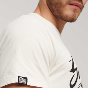 Camiseta Para Hombre Blackout Rock Graphic Superdry