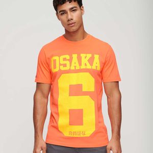 Camiseta Manga Corta Para Hombre Osaka Neon Graphic Superdry