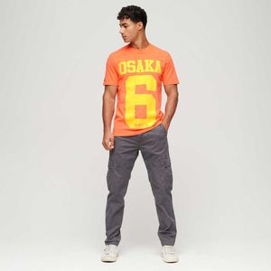 Camiseta Manga Corta Para Hombre Osaka Neon Graphic Superdry