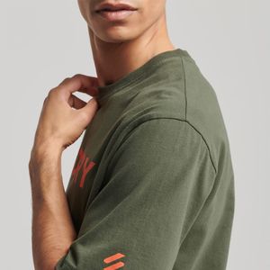 Camiseta Para Hombre Code Core Sport Tee Superdry