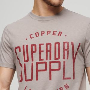 Camiseta Para Hombre Copper Label Workwear Tee Superdry