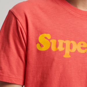 Camiseta Para Hombre Vintage Cali Stripe Tee Superdry